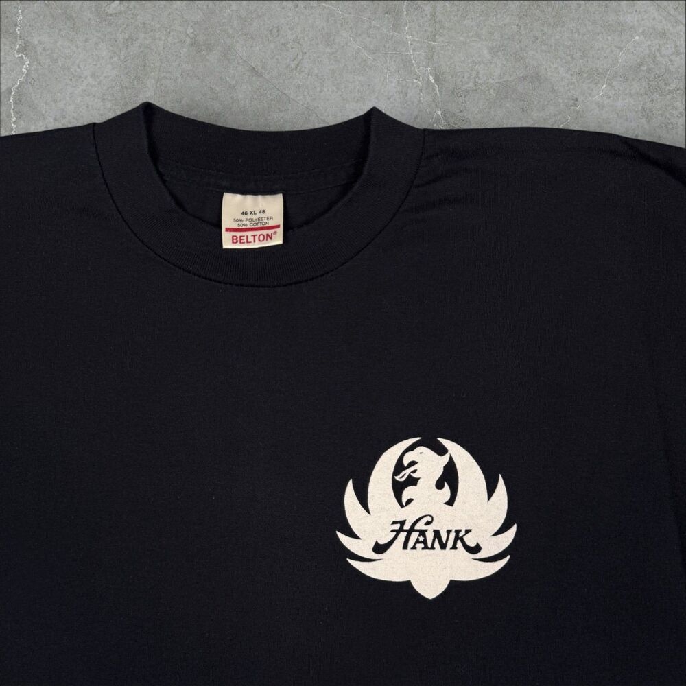 Vintage Hank Williams 80s Wild Streak Single Stitch T Shirt - XL - Picture 3 of 7